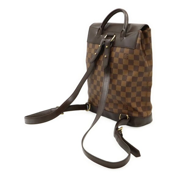 LOUIS VUITTON Brown Damier Backpack - Picture 3 of 10